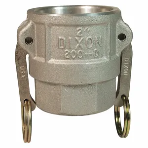 DIXON 300-D-AL Coupling Adapter, 3 Inch Size, Aluminium Female Coupler x Female NPT | AK2TAU