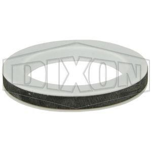 DIXON 200GTFEP Nocken- und Nutdichtung, PTFE, 2 Zoll Größe, 1 weißer Streifen | BX6JDK