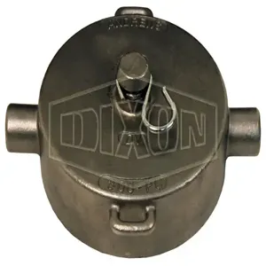 DIXON 300PCALAP Tank Truck Pipe Cap, 3 Inch Size, Aluminium | BX6PBX