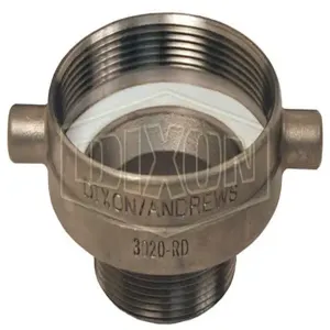 DIXON 3030RDSSAP Adapter Coupling, Reducer Adapter Female BSPP x Male NPT, 3 x 3 Inch Size | AM2LDG