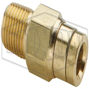 DIXON 31155614DOT DOT Push-In Straight Connector, Male, 1/4 Inch Tube x 1/4 Inch MNPT | AN7MYE