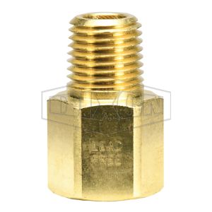 DIXON DMP2525F Double Male Pin Lug, NST x NST Thread, 2-1/2 x 2-1/2 Inch Thread, Cast Brass | AL4MED