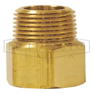 DIXON 3751212CLF Threaded Adpater, Size 3/4 Inch FNPTF x 3/4 Inch MNPTF, Lead Free Brass | BX6PPM