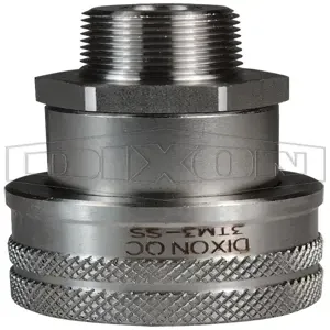 DIXON 3TM3-SS Enerpac Coupler, 3/8 Inch M-NPTF, 316 Stainless Steel | BX6PZU