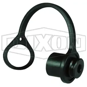 DIXON 8VDP-V8DC Snap-Tite H/Ih Interchange Dust Cap/Plug, Nitrile | BX6UEE