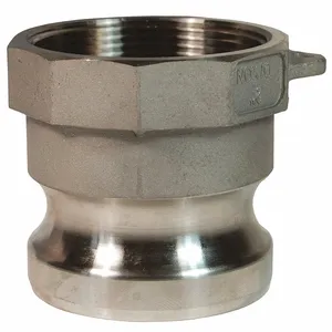 DIXON 400-A-SS Adapter, 4 Inch Size, 316 Stainless Steel, FNPT x Male Adapter | AK2QLJ