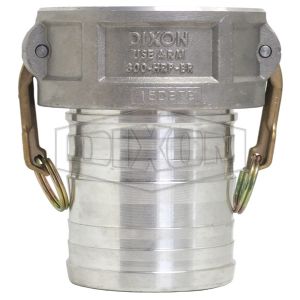 DIXON 400-C-ALGT Aluminiumkupplung mit Erdungslasche, 4 Zoll Größe | BX6QAP