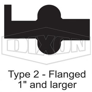 DIXON 40MPF-UW800 Gasket, 8 Inch Size, Nitrile Rubber | BX6QQT