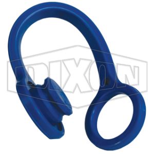 DIXON 4K-B-DP ISO-A Staubstopfen, 1/2 Zoll Größe, blaues Nitril | BX6RDF