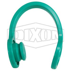 DIXON 4K-G-DP ISO-A Staubstopfen, 1/2 Zoll Größe, grünes Nitril | BX6RDQ