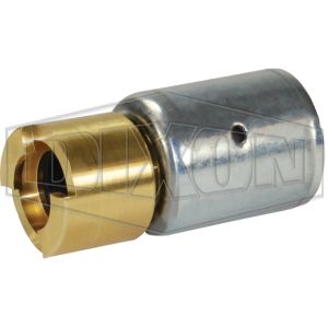 DIXON 4NS6-B-WF Bowes Interchange Coupler W/ Ferrule Head, 3/4 Inch Hose I.D. | BX6REU