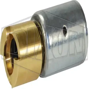 DIXON 4NS6-B-WF Bowes Interchange Coupler W/ Ferrule Head, 3/4 Inch Hose I.D. | BX6REU