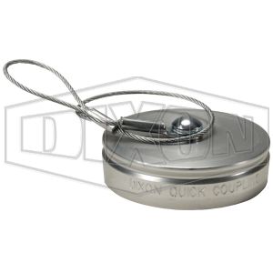 DIXON 3STDP-A Dust Plug, 3/8 Inch Size, Snaptite 71, Aluminium | BX6PZD