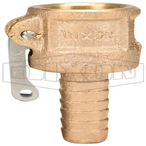 DIXON 50-C-BR Cam And Groove Type C Coupler x Hose Shank, Buna-N Seal, 1/2 Inch Size | AL2LYQ