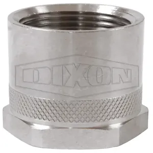 DIXON 5011212SS Adapter, 3/4 Inch Rigid FGHT x 3/4 Inch FNPT, 303 Stainless Steel | BX6RHY