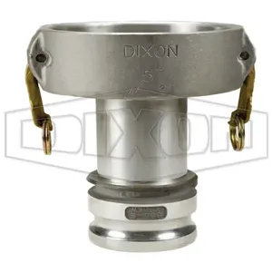 DIXON 5030-DA-AL 5 Inch Reducer Coupler x 3 Inch Adapter, Aluminium, Welded Fabrication | BX6RJB