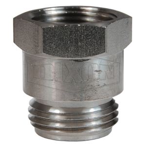 DIXON 5071212SS Adapter, 3/4 Inch Male GHT x 3/4 Inch NPT, 303 Stainless Steel | BX6RJV