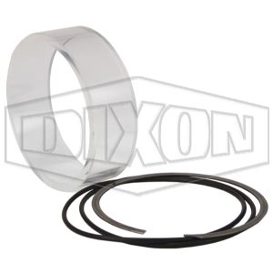 DIXON 5200-SFIV-RK1 Reparatursatz für Sichtdurchflussanzeige, 4-Zoll-Schauglas | BX6RKZ