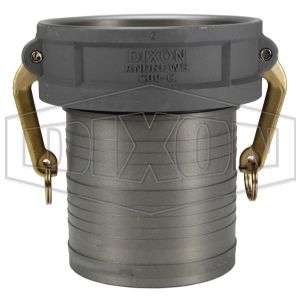 DIXON 600-C-ALH Nocken- und Nut-Typ-C-Kupplung x Schlauchschaft, Aluminium-Hartbeschichtung | AL9VCV