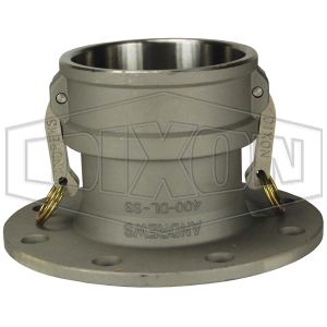 DIXON 600-DL-SS Cam And Groove Coupler x 150# Flange, 75 PSI Max. Pressure | AM4MPQ
