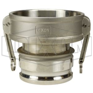 DIXON G5040-DA-AL Nocken- und Nutsprunggröße Typ Da-Kupplung x Adapter, 4-Zoll-Adaptergröße | AP2QNM