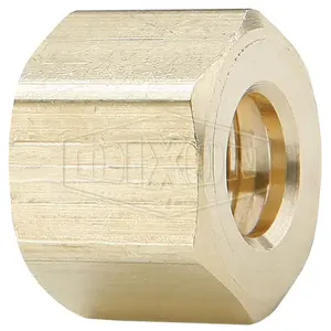 DIXON 61C-14 Compression Nut, 1-1/4 Inch Hex, 0.62 Inch Length, -65 To 250 Deg. F | BX7ZJA