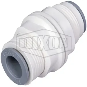 DIXON 63166200WP2 Liqui-Fit Bulkhead Union, Nylon, 1/2 Inch Tube O.D. | AN7VFA