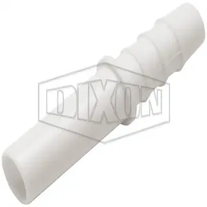 DIXON 63225656WP2 Liqui-Fit Hose Stem, Nylon, 1/4 Inch Tube O.D. x 1/4 Inch Stem | BX6TCK