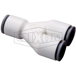 DIXON 63406000WP2 Liqui-Fit Union Y-Stecker, Nylon, 3/8 Zoll Rohr-Außendurchmesser | BX7ZKK