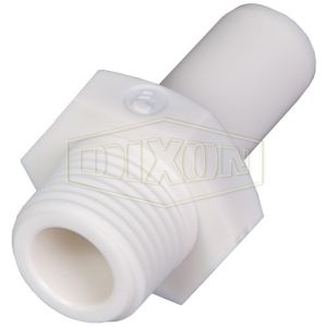 DIXON 65216014WP2 Liqui-Fit Vorbauadapter, Nylon, 3/8 Zoll Rohr-Außendurchmesser x 1/4 Zoll MNPTF | BX7ZLG