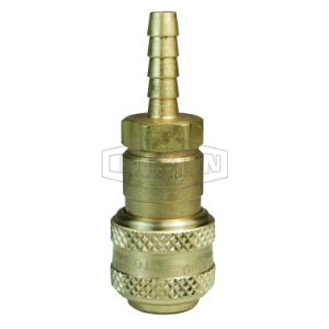 DIXON 6DS4-B Threaded Coupler, 1/2 Inch Barb Size, Brass | BX6TRA