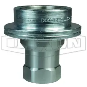 DIXON 8HSBF8-S Steam Coupler, 1 Inch Size, 1 Inch BSPP, Stainless Steel | BX7ZNX