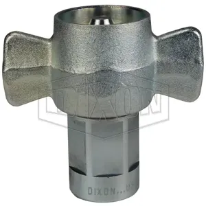 DIXON 8WF8 Hydraulic Coupler Body, Wing Style, 1 Inch Size, 1 Inch NPTF, Steel | BX6UFF