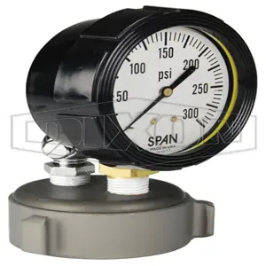 DIXON AFC150F-TGWP Cap Test Gauge, Hardcoated Aluminium, NST Thread, 1-1/2 Inch Thread Size | BX6UTK