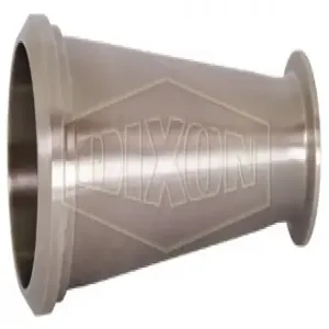 DIXON B14C31-G200150 Concentric Reducer, 2 x 1-1/2 Inch Dia., 304 Stainless Steel | BX7ZRV