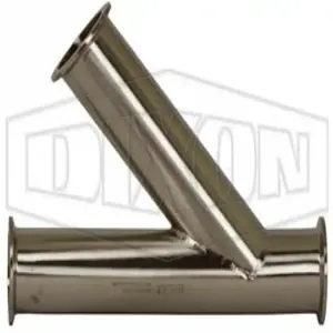 DIXON B28AMP-R250 Clamp Lateral, 2-1/2 Inch Dia., 316L Stainless Steel | BX6VLZ