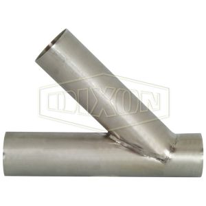 DIXON B28WA-R100P polierte Schweißseite, 1 Zoll Rohraußendurchmesser | BX6JPQ