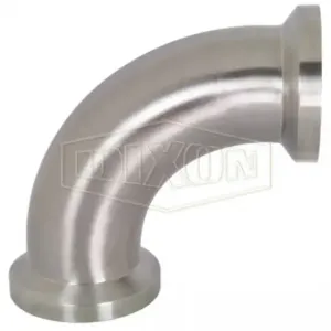 DIXON B2CI-G200 Elbow, 90 Degree, 2 Inch Dia., 304 Stainless Steel | BX7ZUB