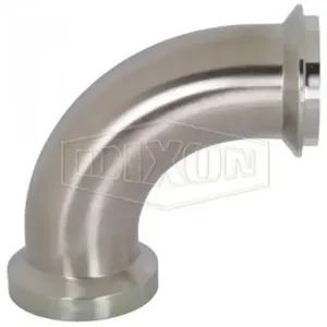 DIXON B2FI-G100 Elbow, 90 Degree, 1 Inch Dia., 304 Stainless Steel | BX6VKJ