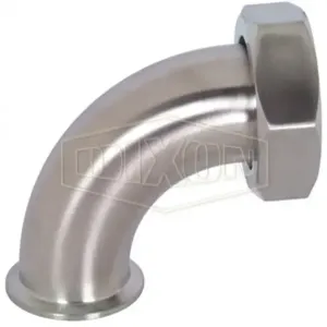 DIXON B2FMP-14-G300 Elbow, 90 Degree, 3 Inch Dia., 304 Stainless Steel | AL8AJE