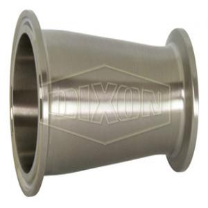 DIXON B3114MP-G800400 Concentric Reducer, 8 x 4 Inch Dia., 304 Stainless Steel | BX6VRH