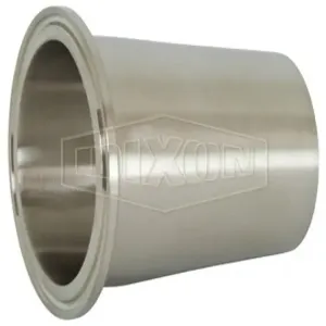 DIXON B31M-R400200 Concentric Reducer, 4 x 2 Inch Dia., 316L Stainless Steel | BX6VUD