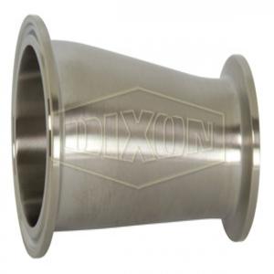 DIXON B3214MP-R10050 Eccentric Reducer, 1 x 1/2 Inch Dia., 316L Stainless Steel | BX6VXK
