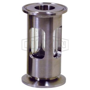 DIXON B54BMPLX-R150 Kompaktschauglas, Polycarbonat, 200 Grad. F max. Temp., 1-1/2 Zoll Rohr-Außendurchmesser | BX6YCY