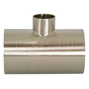 DIXON B7RWWW-R250150P Reduzier-T-Stück, geschweißt, poliert, 2.5 x 1.5 Zoll Größe | BX6YLC