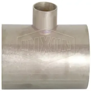 DIXON B7RWWW-G300250U Tee, 3 x 2-1/2 Inch Dia., 304 Stainless Steel | BX6YJV