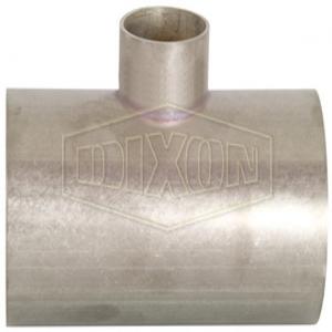 DIXON B7RWWW-G400250U Tee, 4 x 2-1/2 Inch Dia., 304 Stainless Steel | BX6YKD