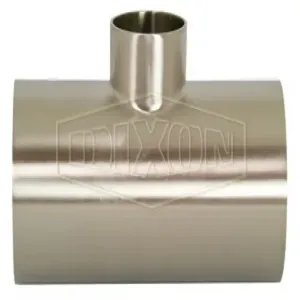 DIXON B7RWWW-G600400P Tee, 6 x 4 Inch Dia., 304 Stainless Steel | BX6YKF