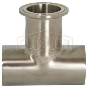 DIXON B7WWM-R200 Tee, 2 Inch Dia., 316L Stainless Steel | BX6YLR