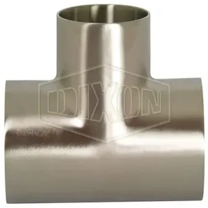 DIXON B7WWW-G300P Short Tee, Weld, Polished, 3 Inch Size | AL8BEF